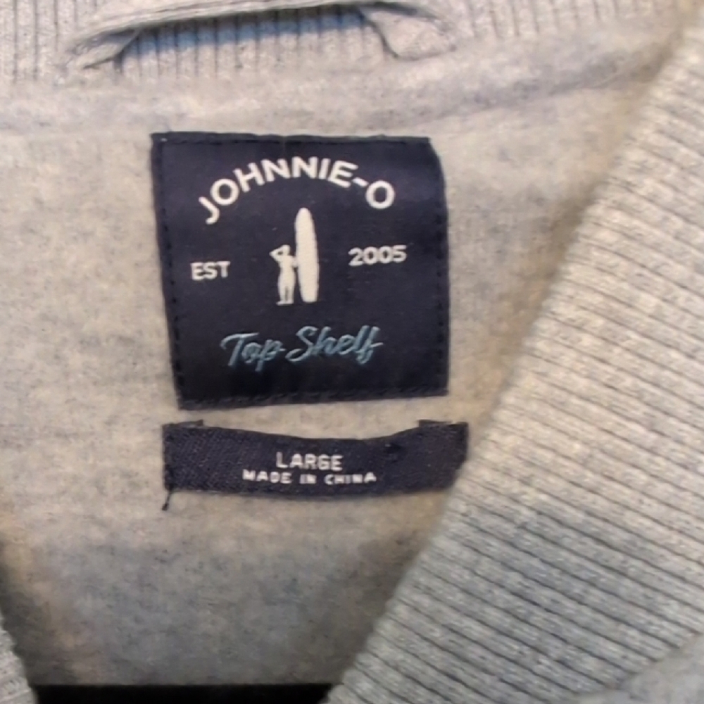 johnnie-O Light Gray Quilted Jacket - Picture 2 of 5